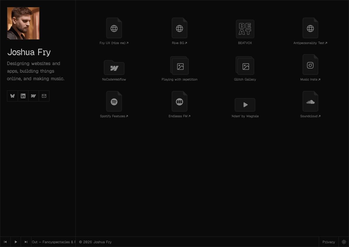 Joshua Fry Portfolio